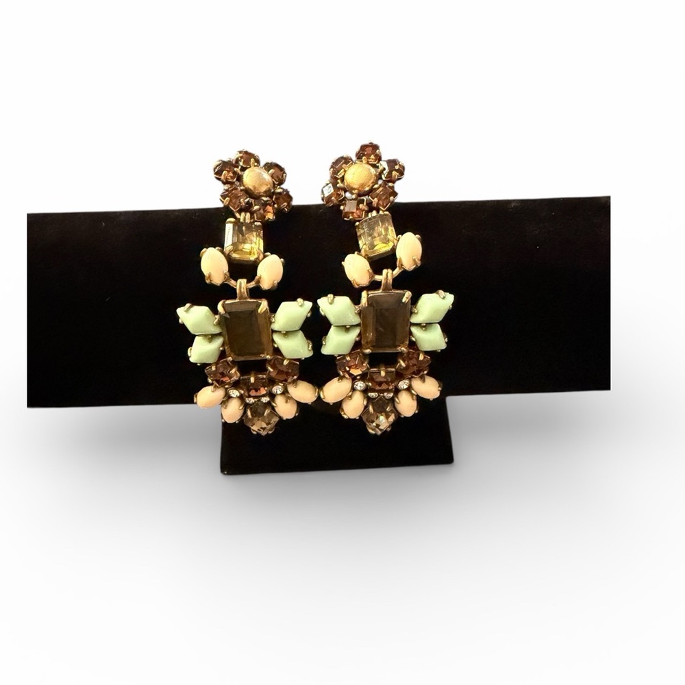 Stella & Dot Melanie Chandelier Earrings 3 in 1 earrings with extensions